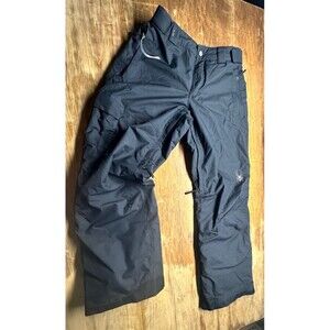 Spyder Snowboard Pants Mens Black Ski Spider Winter Large